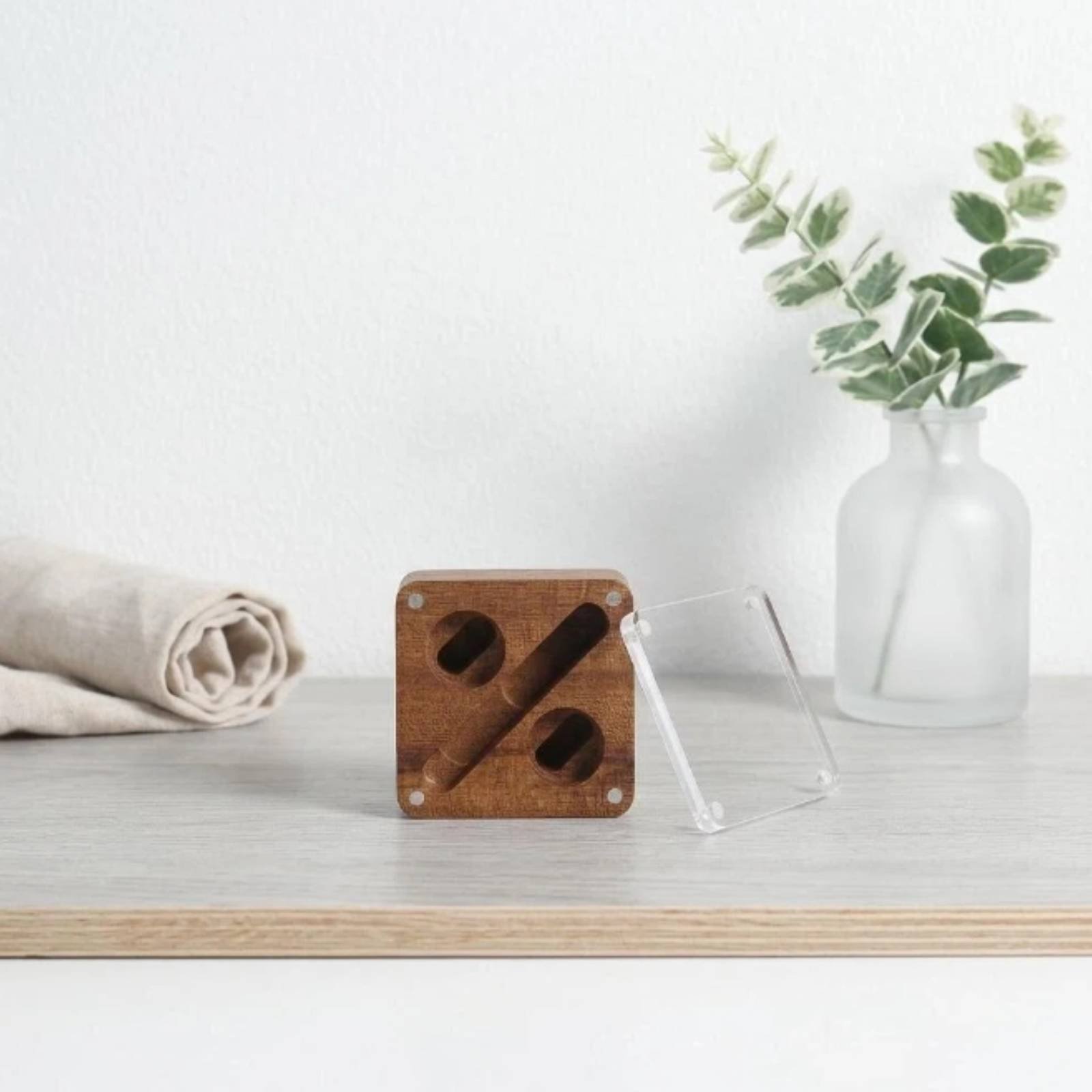 Event & Party Supply Photos - Houten displaydoosje, zakelijk design, manchetknoop opbergdoosje,