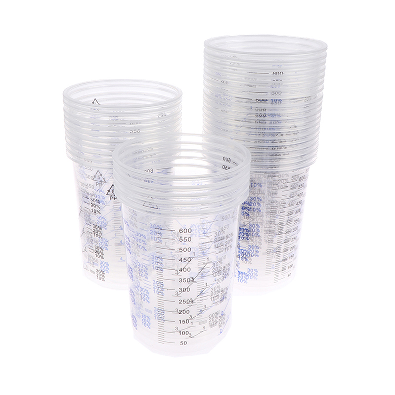10/50 Stuks Verf Mengen Gekali - Plastic Cup 50Pcs recensie en prijs