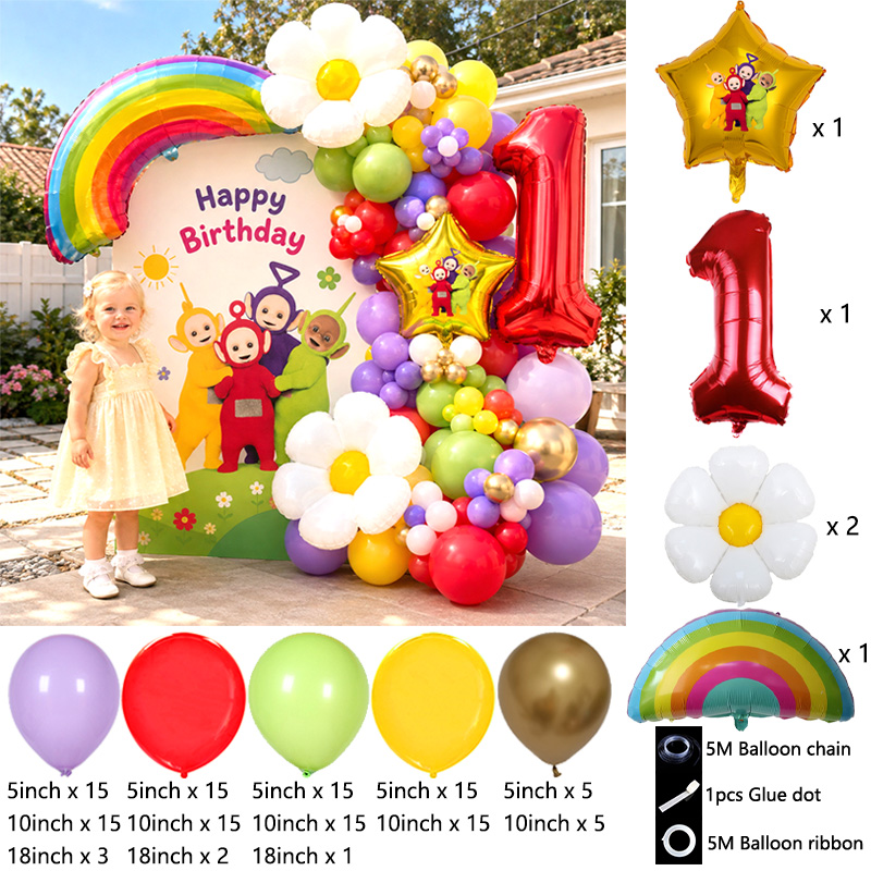 Teletubbies Ballonnenboog Kit  - Balloon Arch Kit recensie en prijs