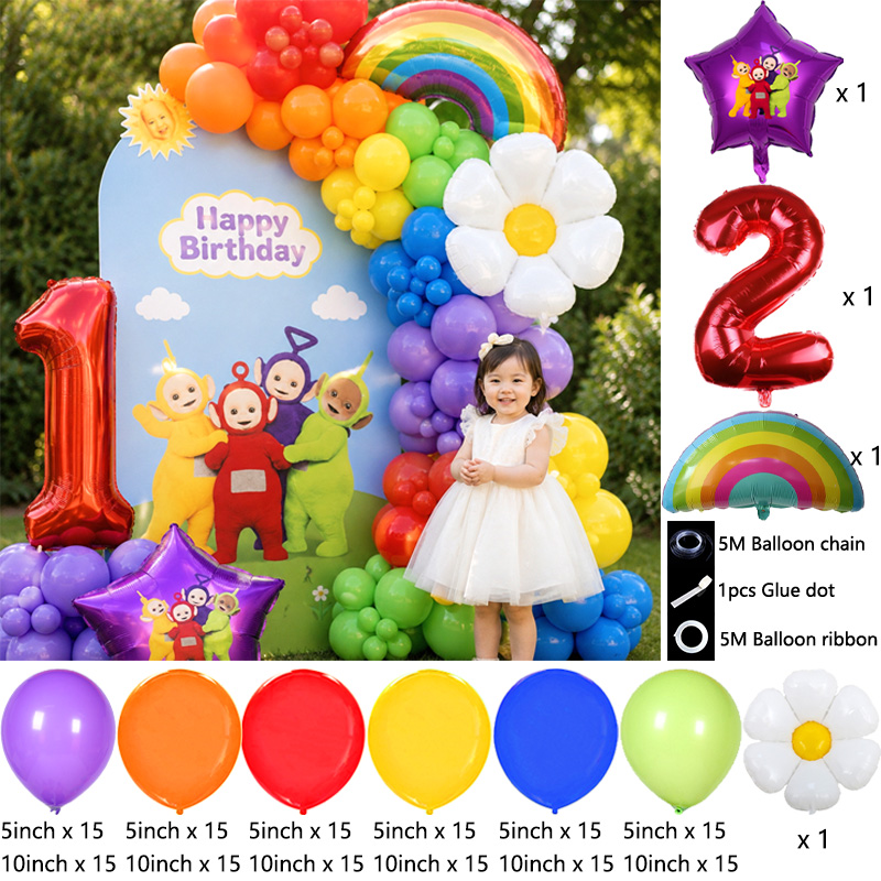 Teletubbies Ballonnenboog Kit  - Balloon Arch Kit recensie en prijs
