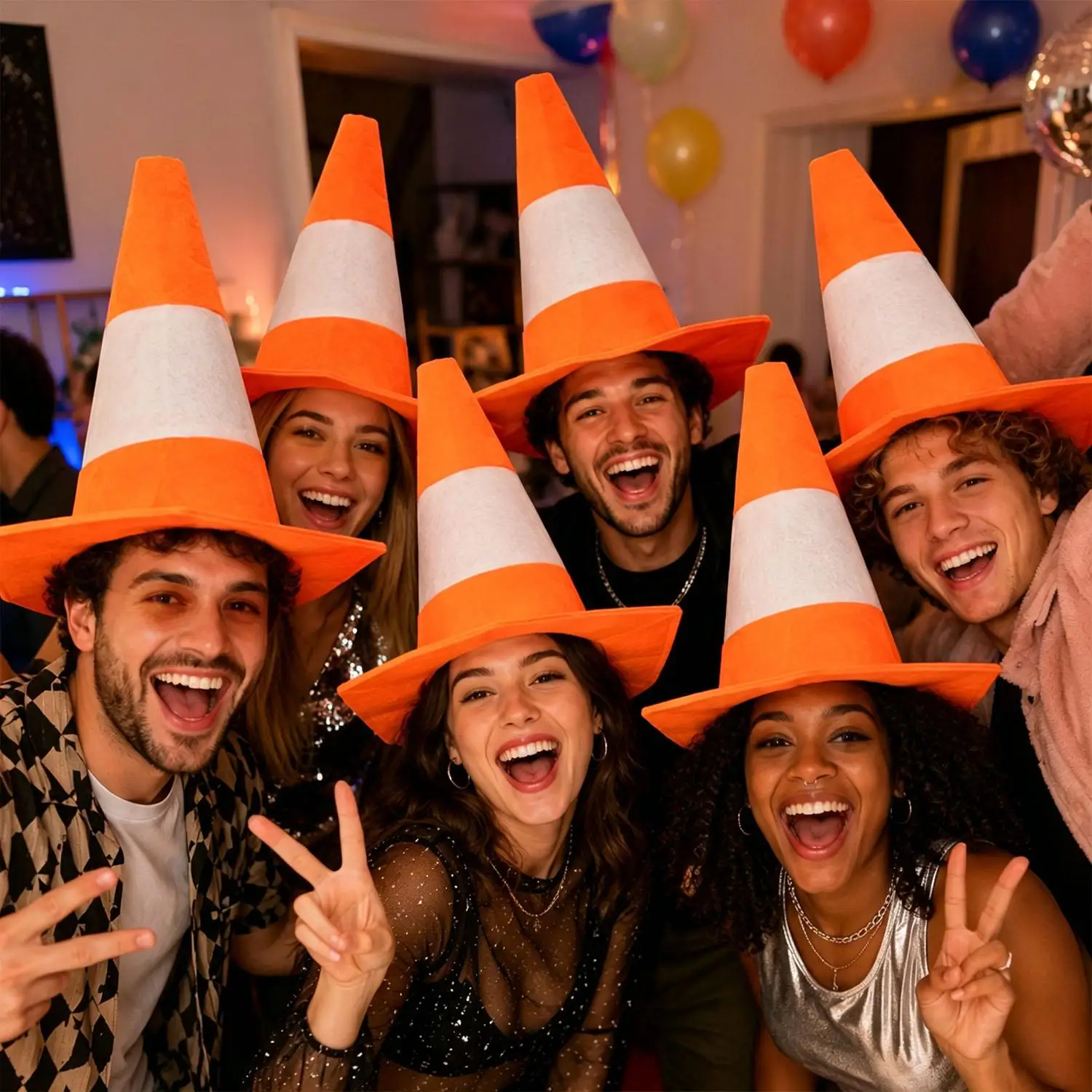 1/3/5 Stuks Grappige Opvouwbar - Party Hat Cone recensie en prijs