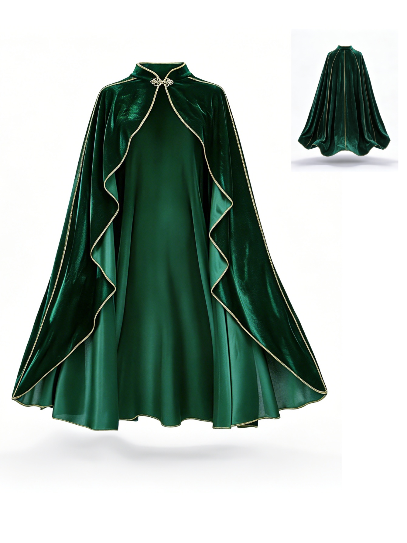 Dames Vintage Groene Fluwelen  - Event Support recensie en prijs