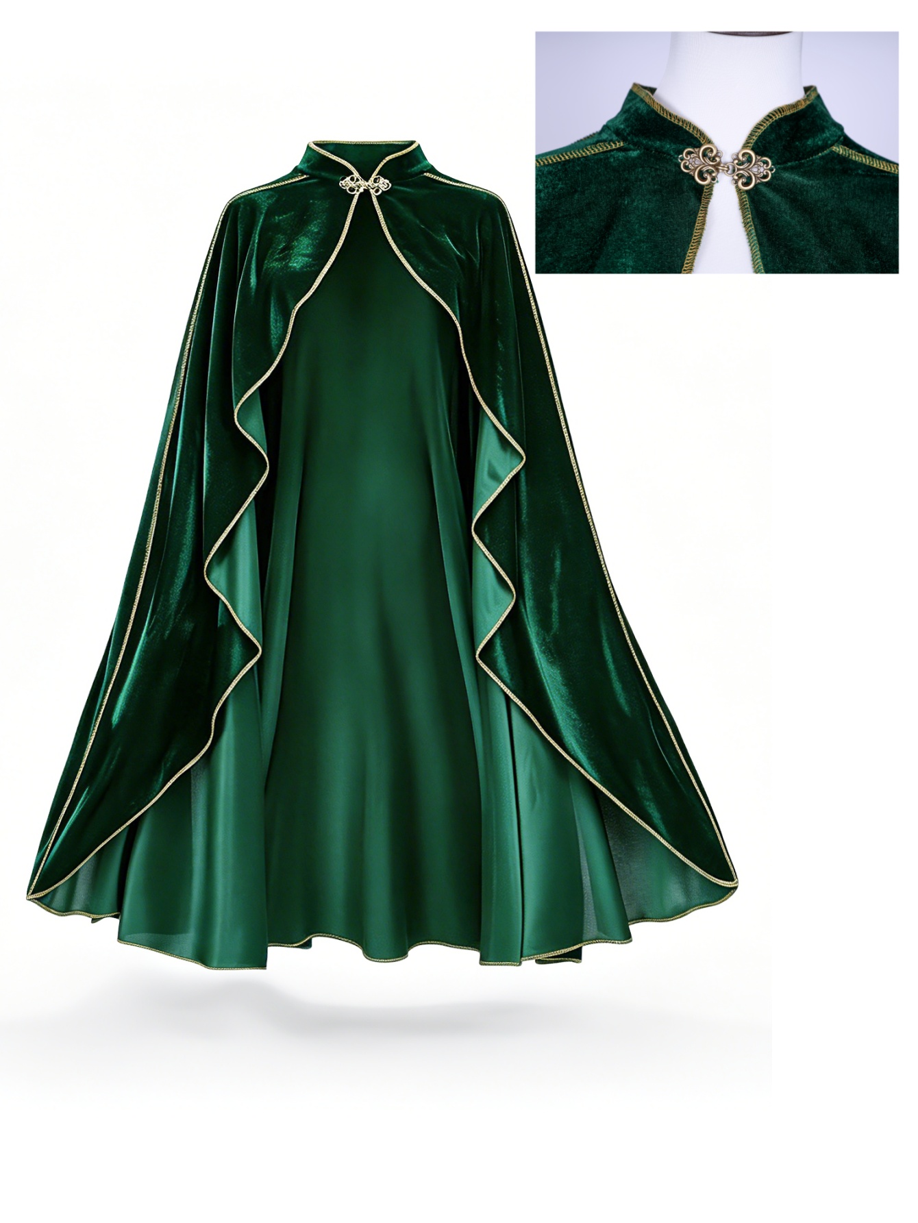 Dames Vintage Groene Fluwelen  - Event Support recensie en prijs