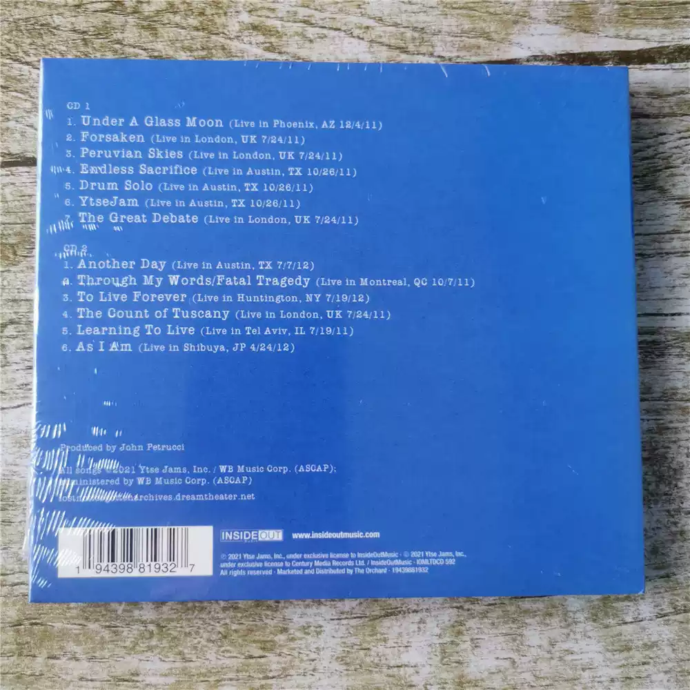 CD Dream Theater's 11e studioa - Event & Party Supply Photos recensie en prijs