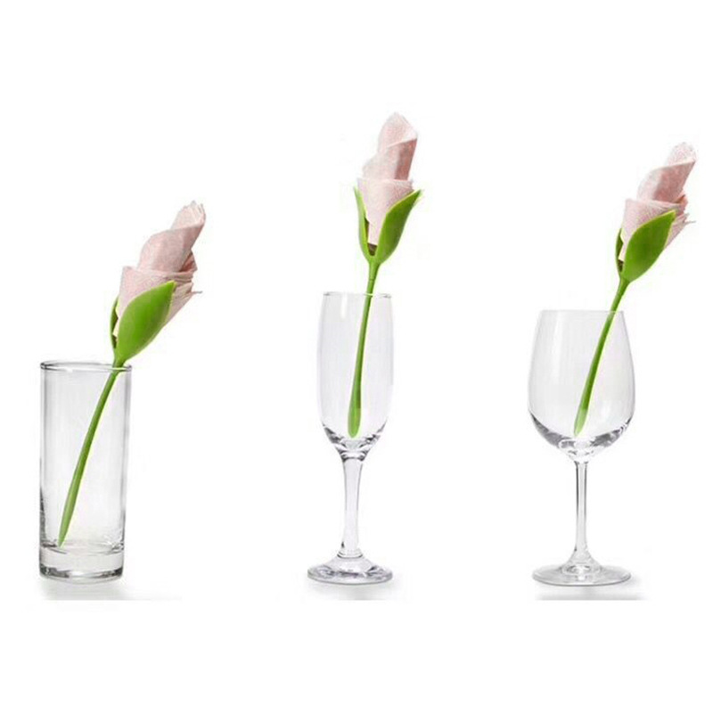 Papieren gevouwen rozen servet - Napkin Folding Set recensie en prijs